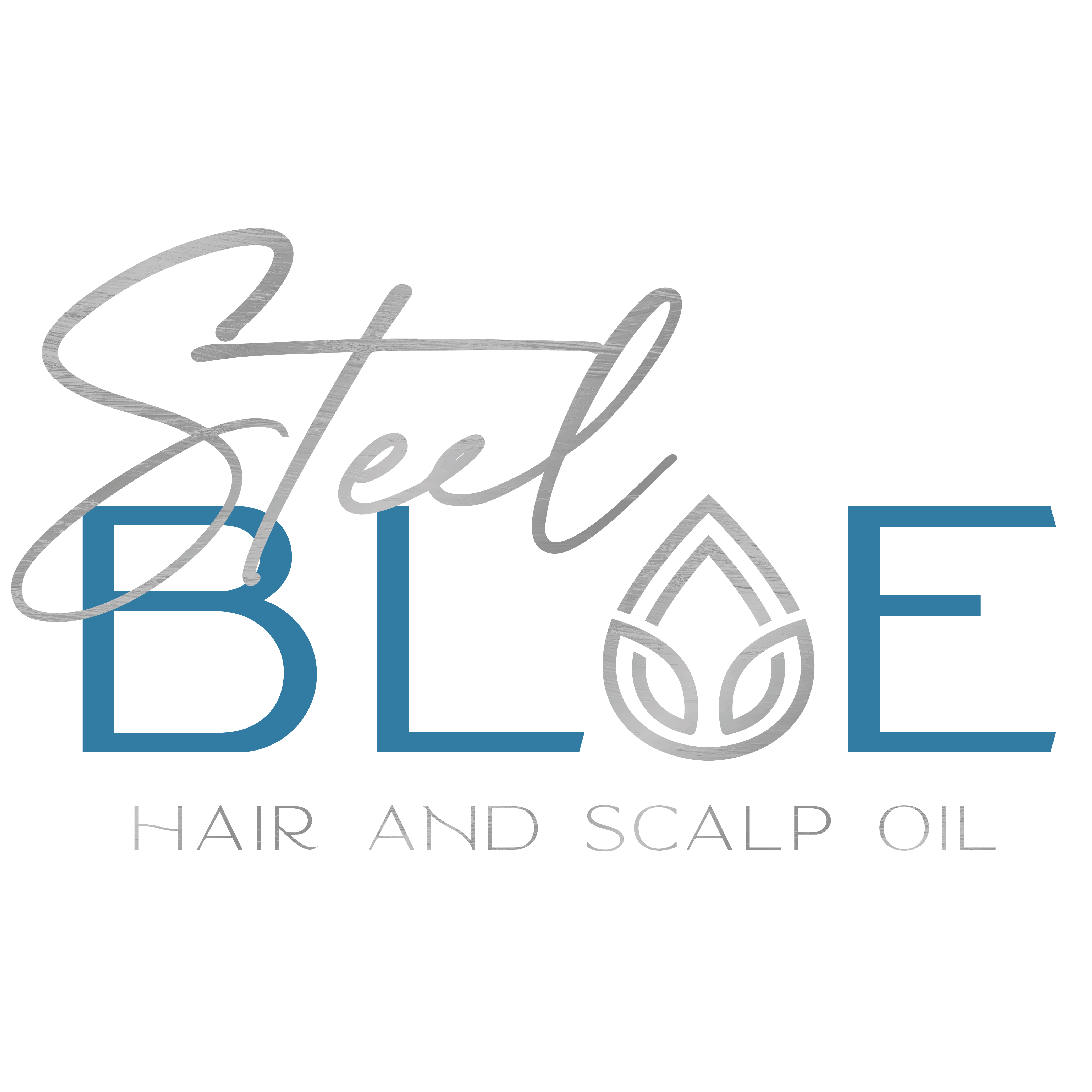Steel Blue Hair